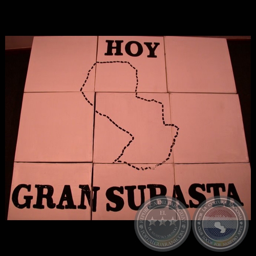 PUZZLE PARAGUAY, 2003 - Instalación de ENRIQUE ESPÍNOLA